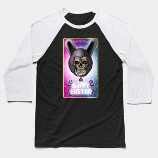 Happy Easter, Easter Bunny skull Baseball T-Shirt